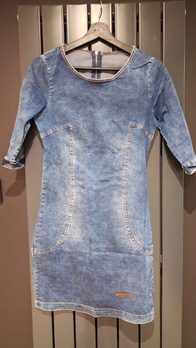 Sukienka jeansowa Mini Rozm XS S