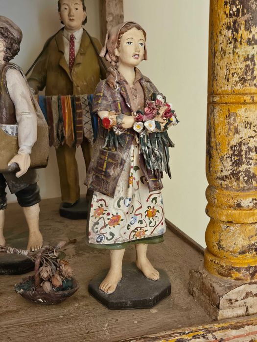 Estatueta de barro – florista