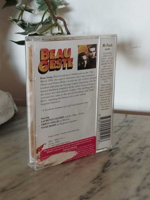 Original Radio Broadcast "Beau Geste" Audiobook