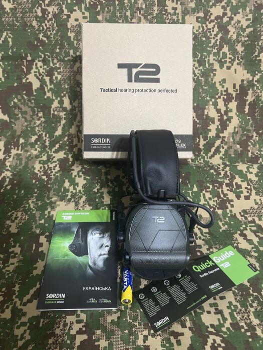 Активні навушники Sordin Supreme T2 Headband, оригінал Швеція‼️