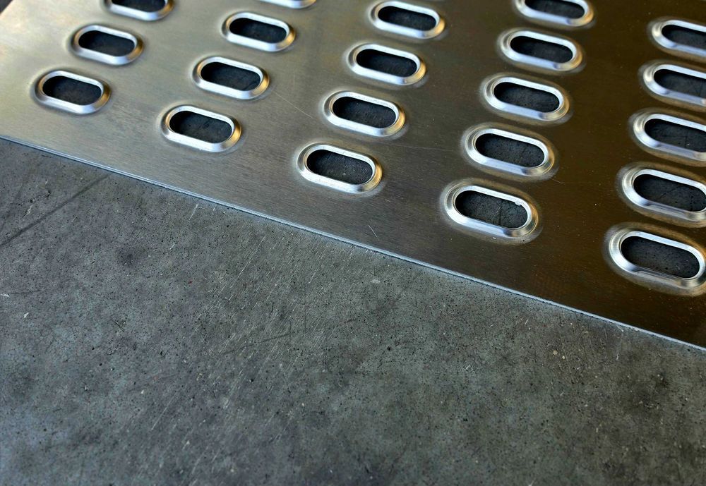 Blacha ALUMINIOWA LOHR 75 cm autolaweta najazd pomoc drogowa platforma