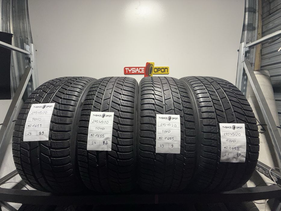 Opony zimowe 275/45/20 toyo 8mm #Z1655