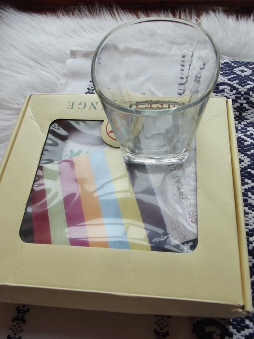 szklanki Galicja + ręczniki kuchenne Euscal Linge