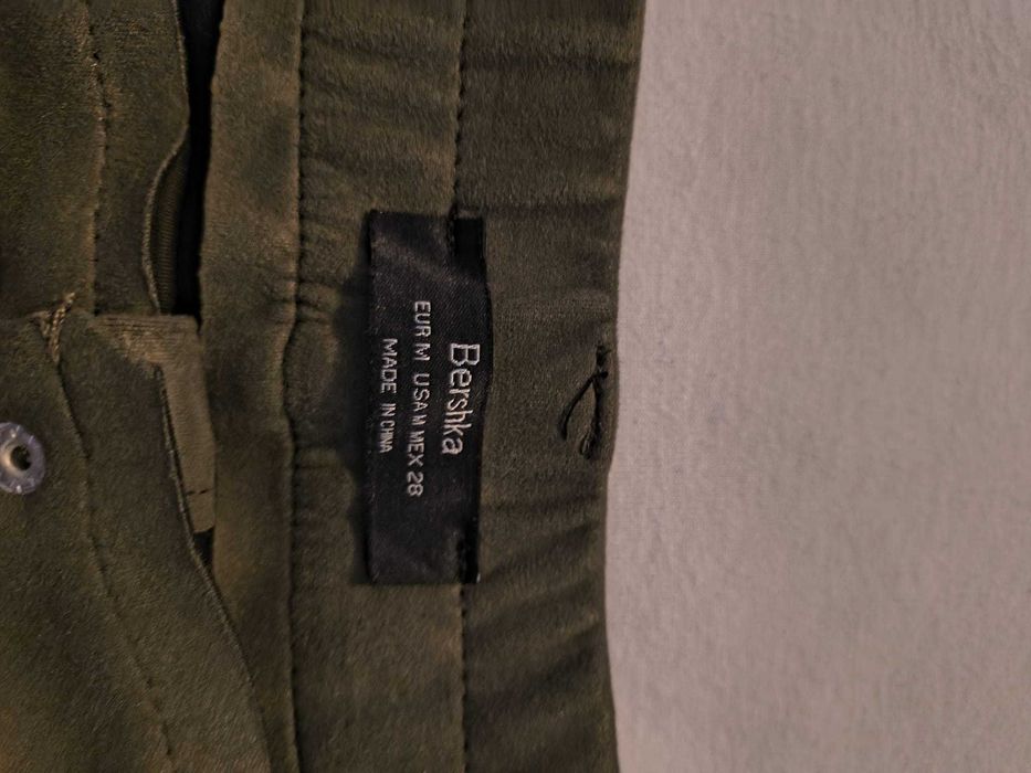 Mini spódniczka -oliwkowa