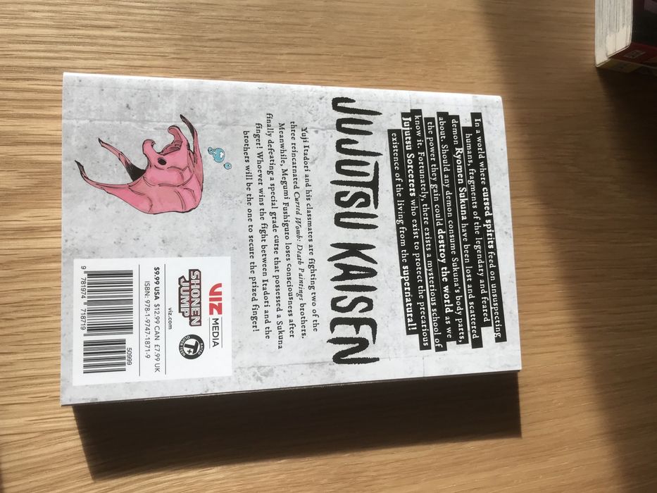 Manga Jujutsu Kaisen - volume 8