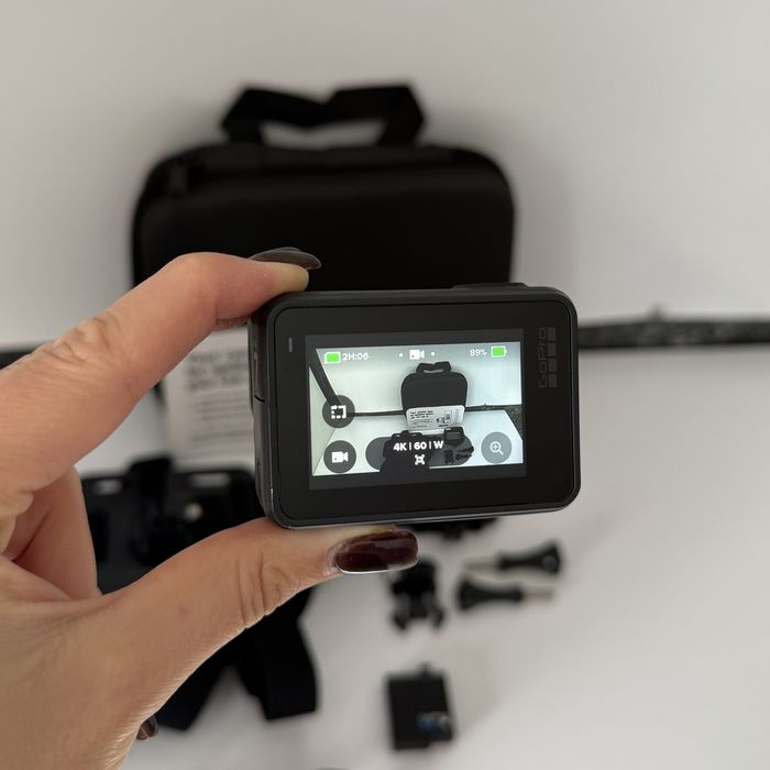 Екшн камера GoPro hero 7 Black з комплектом аксесуарів гоупро фото відео 4K 60fps стабілізація HyperSmooth