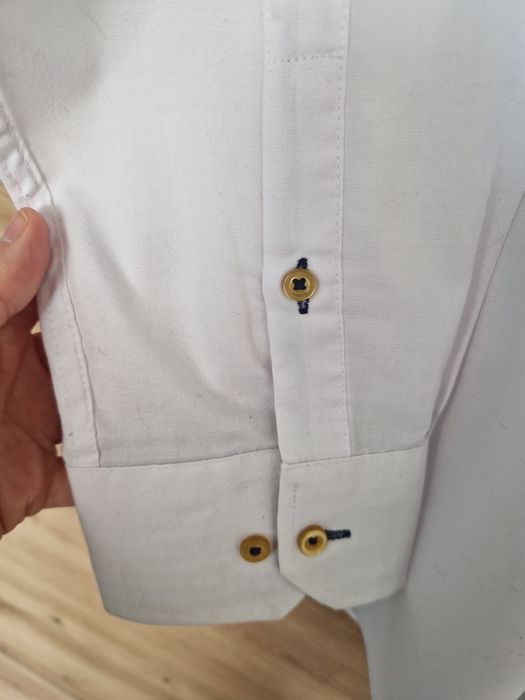 Elegancka biała koszula Next regular fit XL