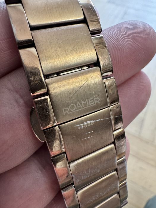 Roamer R-Line złoto różowe