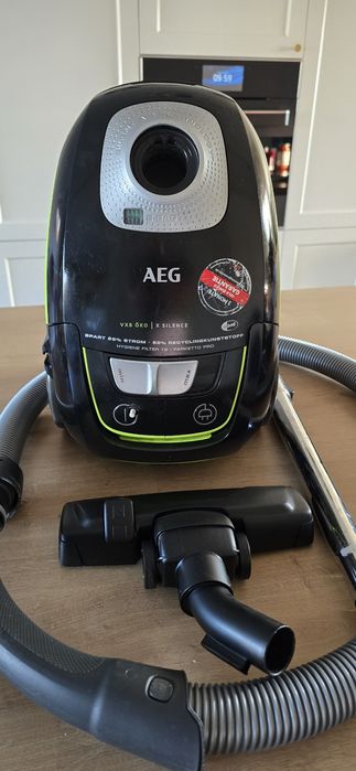 Mega cichy i mocny odkurzacz AEG VX8 X-SILENCE o mocy 1800W.