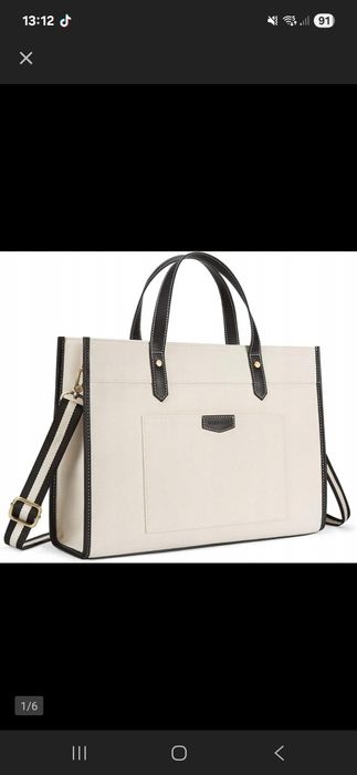 Elegancka torba na laptopa lub do pracy
