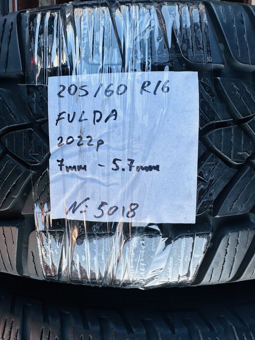 Шини зимові 205/60 R16 (96H) Fulda Kristall Control hp2