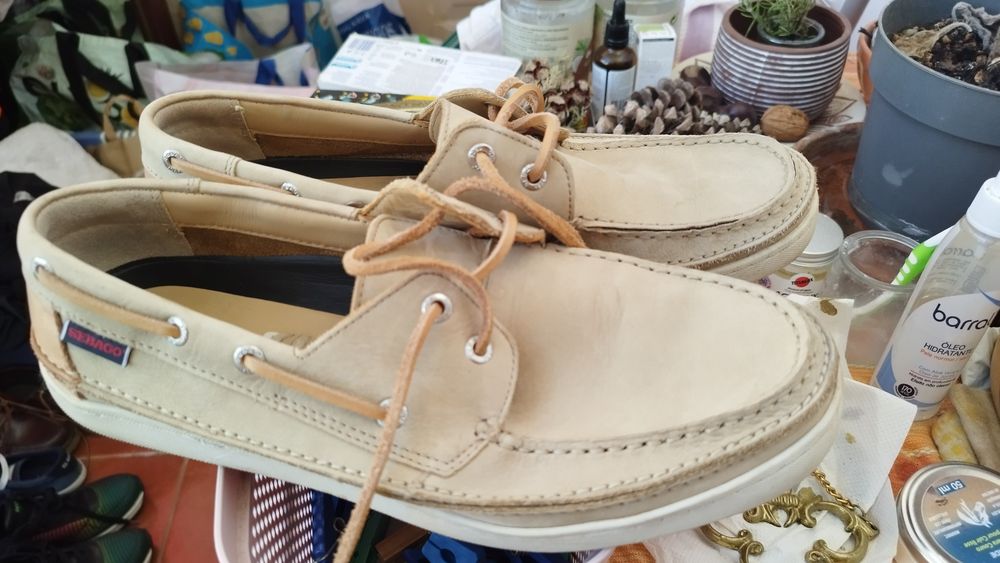 Sapatos de vela em couro Sebago