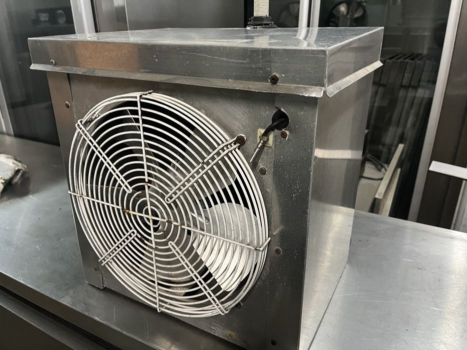 Evaporador a trabalhar a 100 %