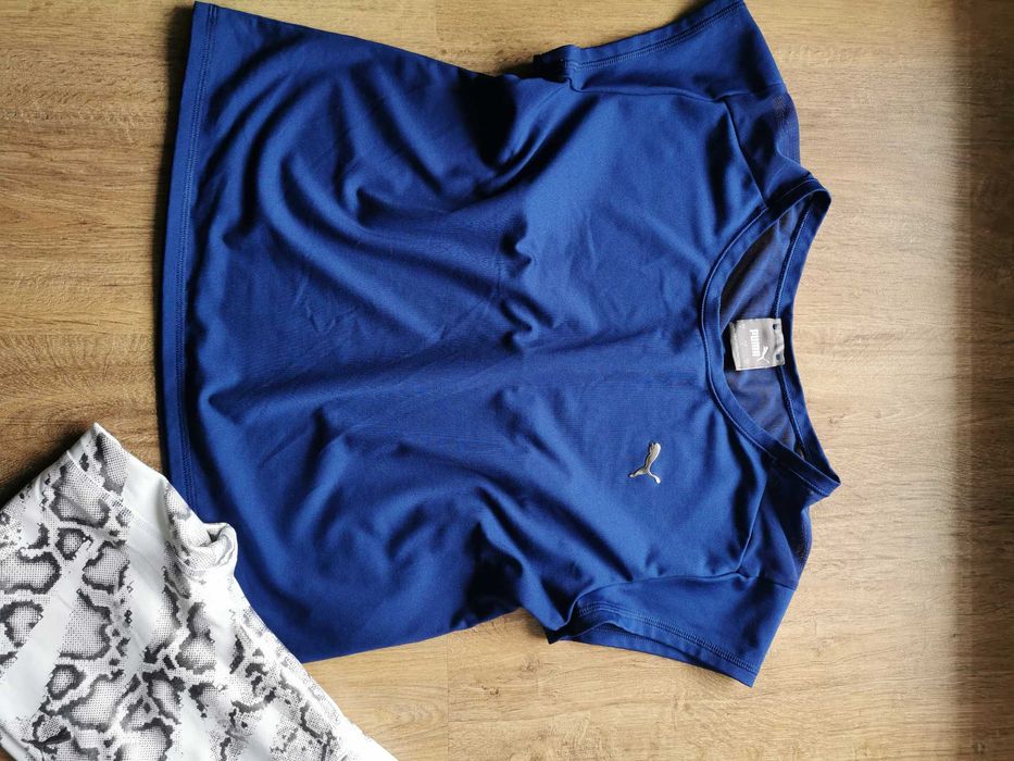 Krótka bluzka puma S 36 damska do biegania fitness ćwiczeń joga