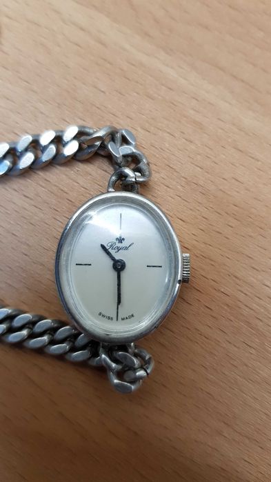 Vintage luksusowy szwajcarski damski zegarek „ROYAL*