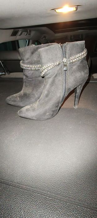 Botins pretos de cerimónia N°38