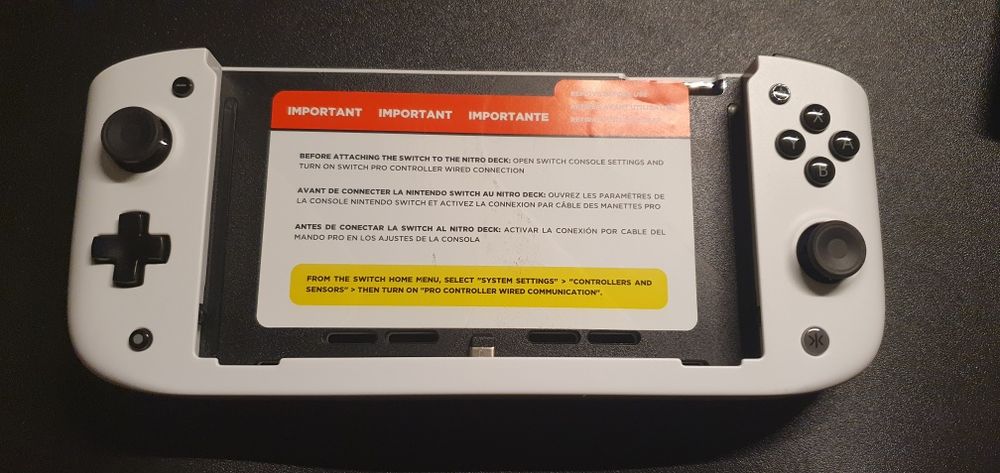 Nitro Deck para Nintendo Switch