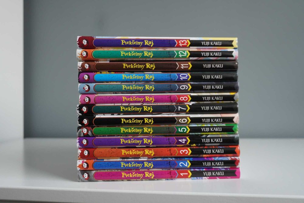 Manga Piekielny Raj | tomy 1-13 Komplet | Hell's Paradise | Stan BDB