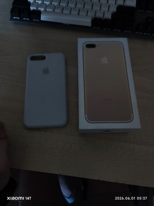 iPhone 7 Plus 128GB Gold | АКБ 100%. ІДЕАЛ! Повний комплект, Neverlock, Touch ID