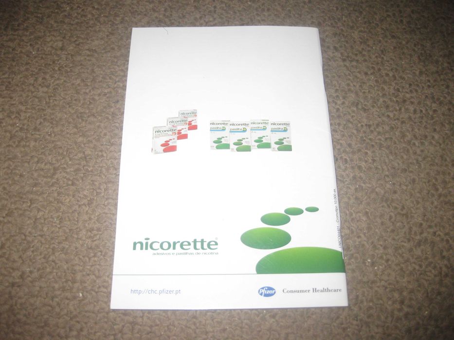 Livro de Bolso da Nicorette “Deixar de Fumar?”