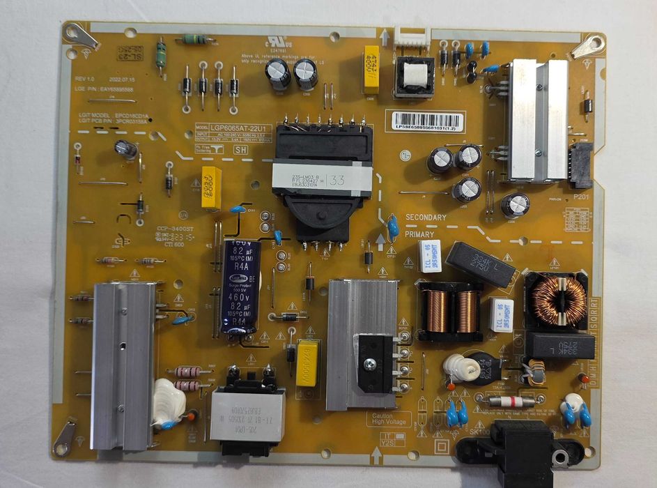 Placa TV LG 65UR80006LJ