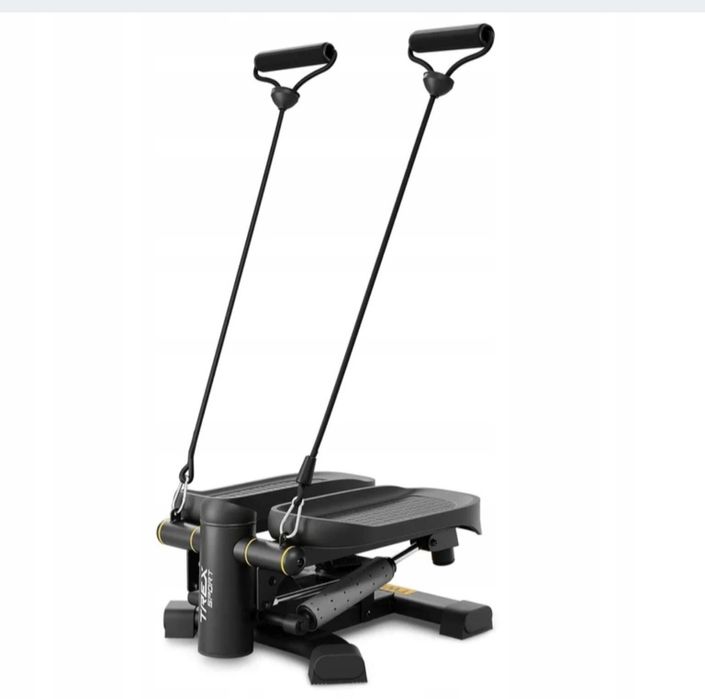 Степпер для фітнесу 2в1 з тросами та лічильником кроків Trex Sport