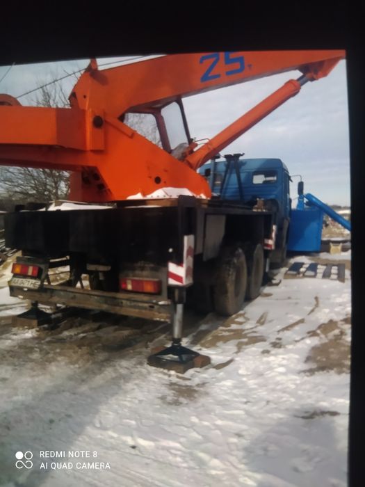 Продам Кран "Клинци" Камаз 25тон грузопідйомність