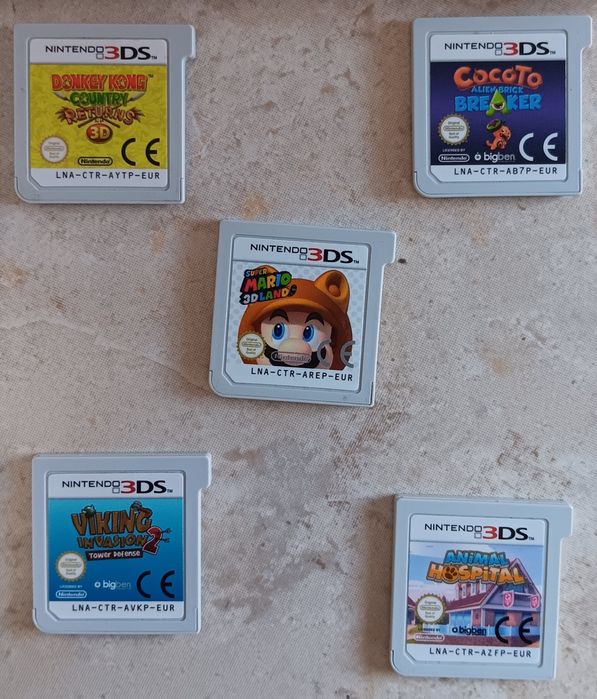 Conjunto Jogos 3DS