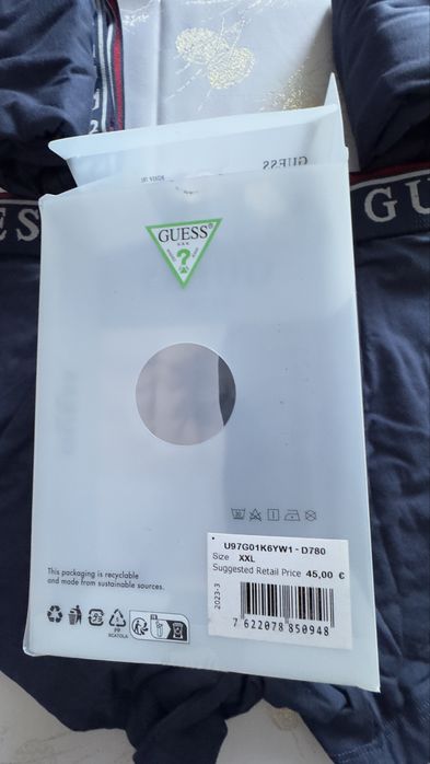 Bokserki meskie Guess orginal  3 pack XXL