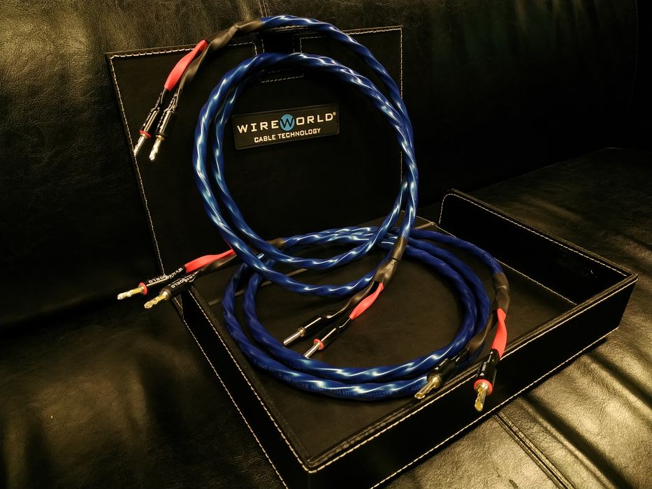 WireWorld Oasis 10 wtyki silver kable głośnikowe konfekcja Trans Audio