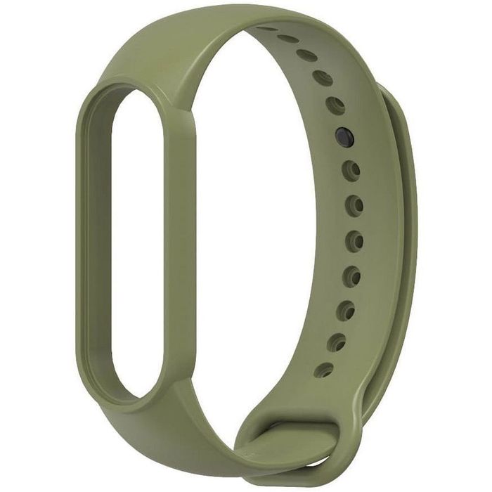 Pasek do Xiaomi Mi Band 5 / 6 / 7 Silikon Green
