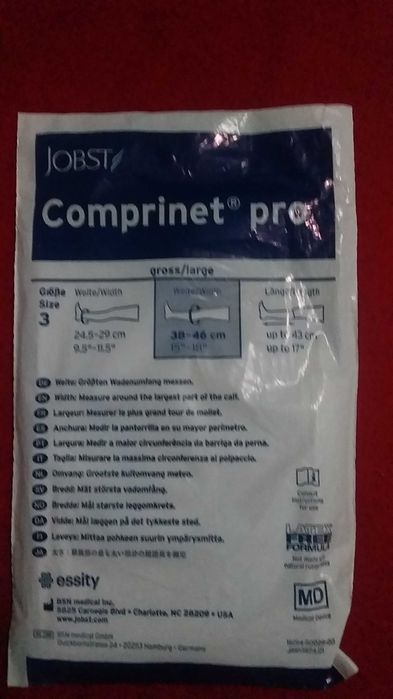 Панчохи-гольфи медичні антитромботичні Jobst comprinet pro-розм.3