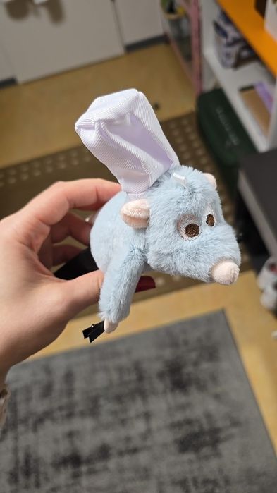 Мягкая Игрушка обруч крыса рататуй Реми серый мышонок поваренок