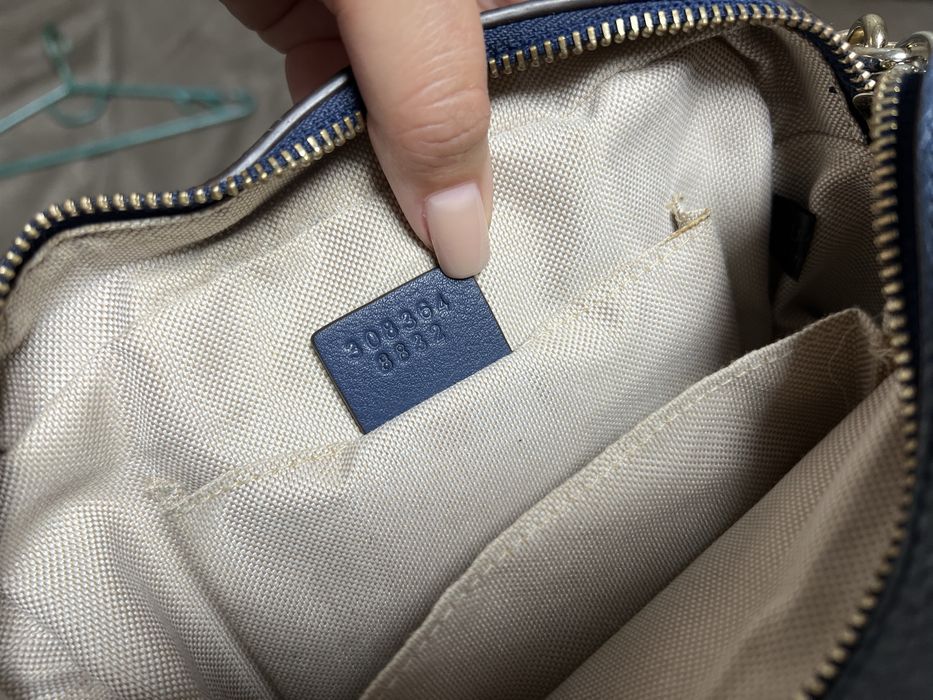 Gucci  Soho Small Disco оригинал сумка кожаная