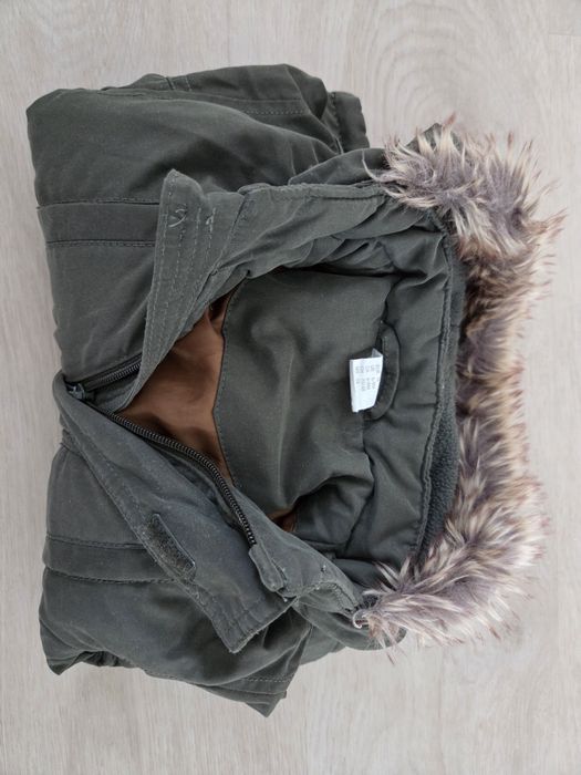 H&M 74 kurtka dziecięca ocieplana