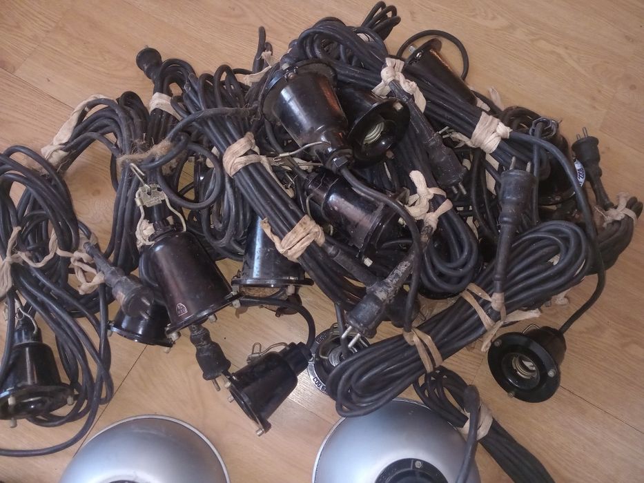 Лампа переноска армейская времён СССР