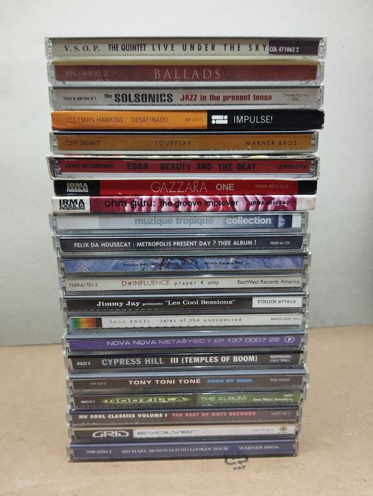 CDs AcidJazz DeepHouse Smooth Jazz (Pack 4)