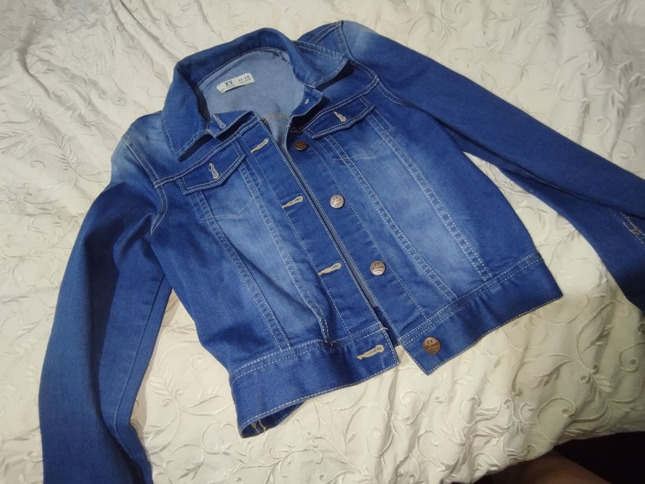 Casaco de ganga para criança