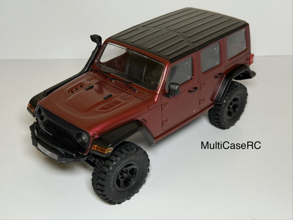 Машинка на радіокеруванні FMS 1:18 JEEP WRANGLER Thunder Strom RTR RED