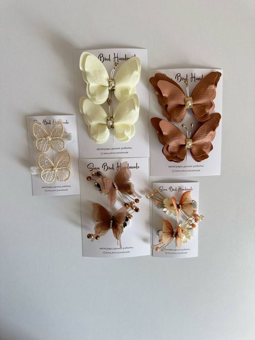 Резинки для волосся, бантики для волосся, заколки, обруч, прикраси