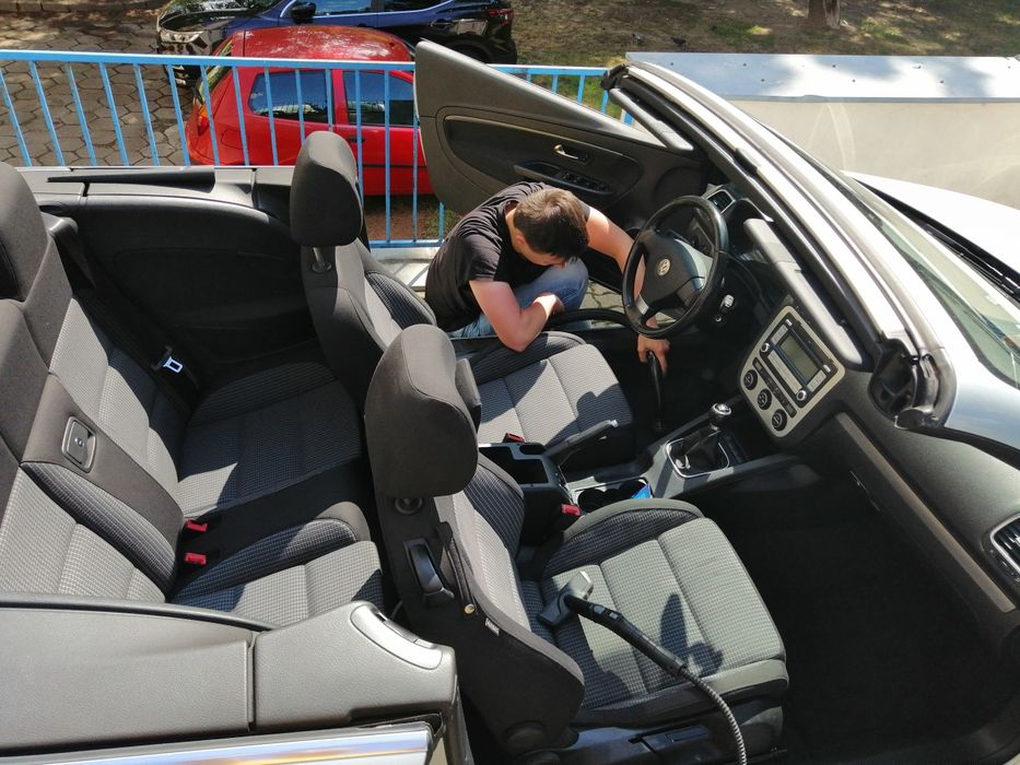 polerowanie reflektorów z dojazdem//PRANIE TAPICERKI//ozonowanie