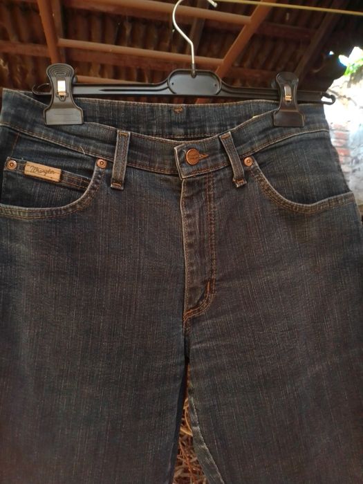 Wrangler, темносиние джинсы, мальта, разм. W31 L30, наш 46.