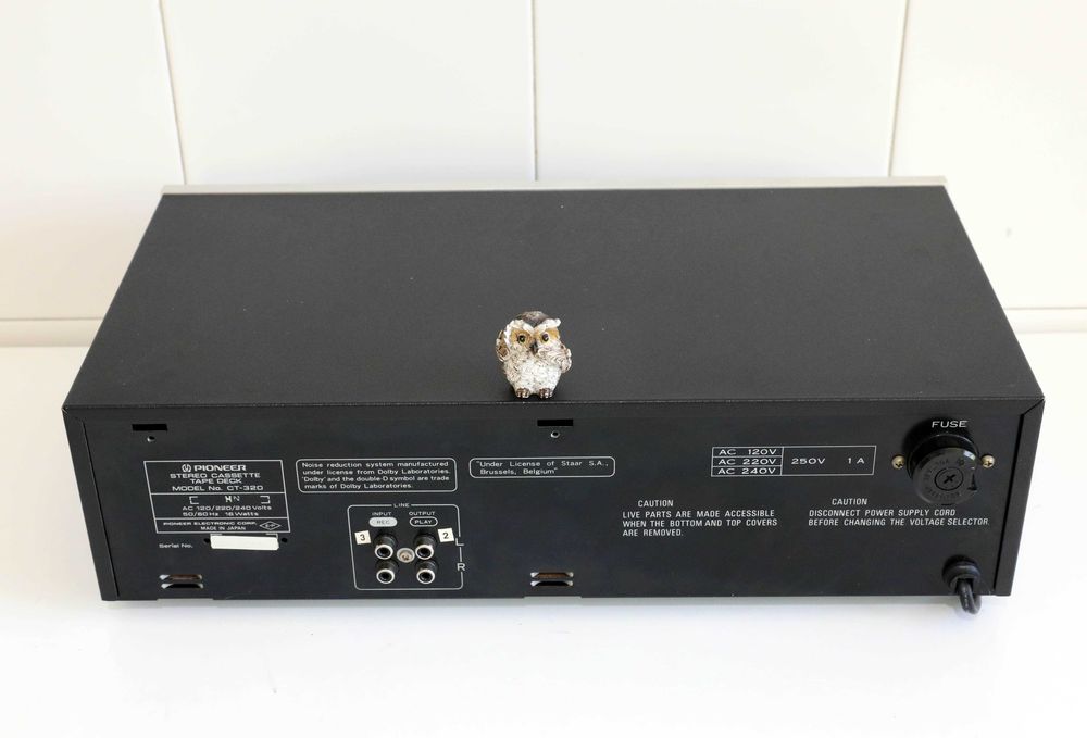Pioneer CT-320 Deck cassetes