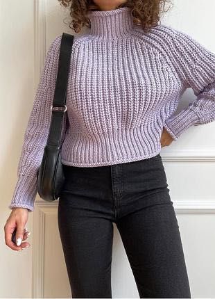 Лавандовий светр від H&M