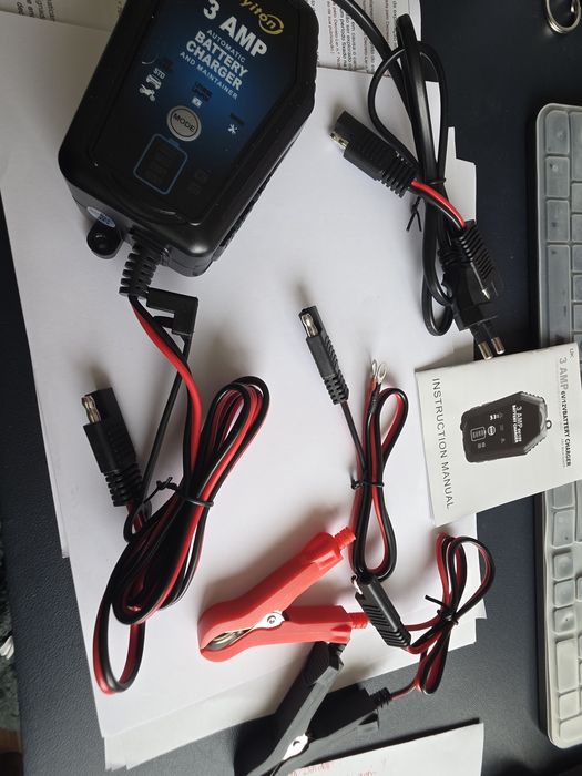 Carregador otimizador bateria moto