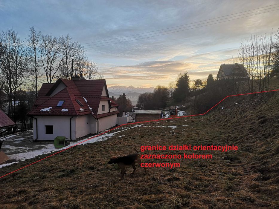 SZLEMBARK Działka budowlana bezpośrednio , widok na Tatry, 1000m2
