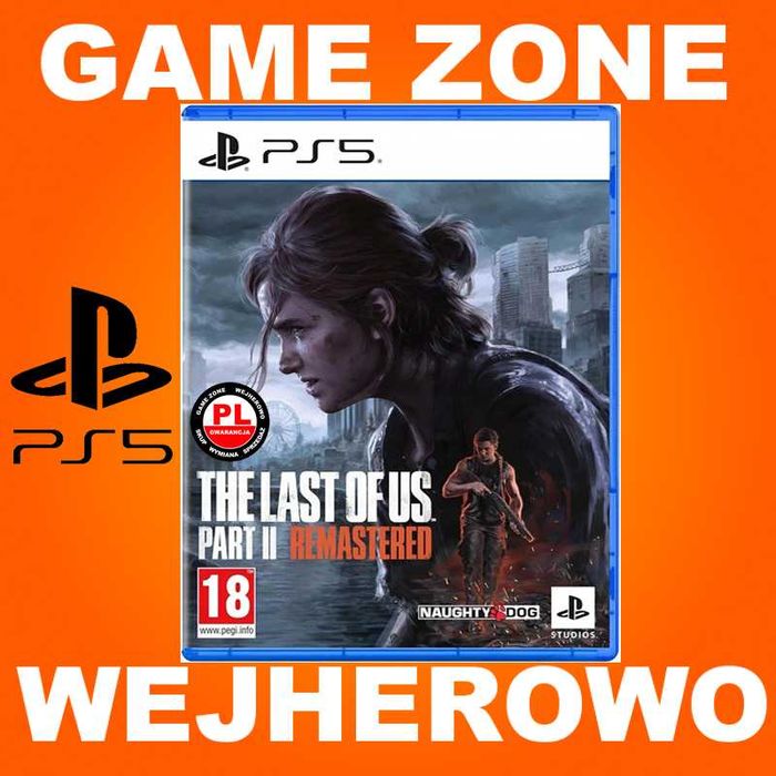 The Last of Us Part 2 Remastered PS5 = PŁYTA PL = sklep Wejherowo