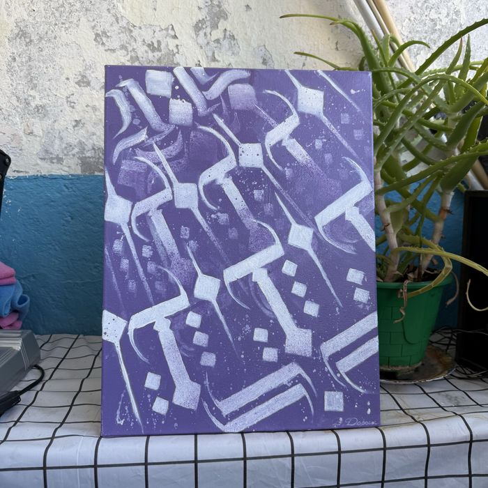 Картина маслом 30×40см Авторська абстракція Масляна живопис оригинал