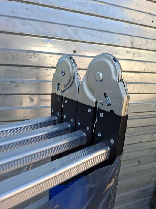 Лестница комбінована драбина трансформер WERK 4х4 4,45м