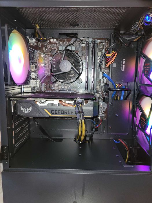 Komputer gamingowy i7 10700, Gigabyte B560M, SSD M.2, DDR4 32GB, W11